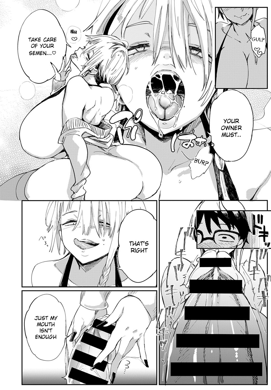 hentai manga A Gal\'s Masturbation Pet